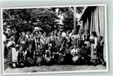 9104 Waldstatt Privatfoto AK Trachtengruppe Ort lt. Fotograf