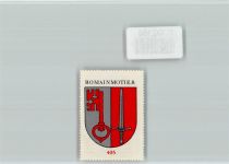 1323 Romainmôtier-Envy - Vignette Wappen Kaffee Hag ca 1920-1940