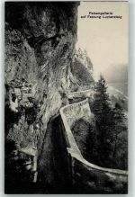 7304 Maienfeld - Festung Luziensteig Felsengallerie