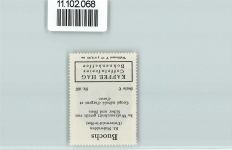 6374 Buochs - Vignette Wappen Kaffee Hag ca 1920-1940