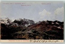 3823 Kleine Scheidegg 1908 - Tschingelhorn Gspaltenhorn Schilthorn