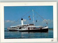 8280 Kreuzlingen - Schaufel Raddampfer Hohentwiel