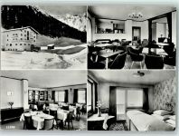 7563 Samnaun Dorf - Hotel Bellevue Aussen- und Innenansicht Winter