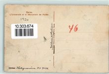 3000 Bern Berne - Universität Hallerdenkmal