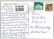 7075 Churwalden - Winter Skifahrer Bügellift Stätzerhorn Parpan Valbella