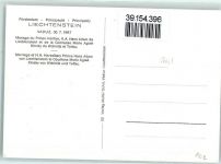 Vermählung Erbprinz Hans Adam mit Gräfin Marie Aglae Kinsky Wappen Adel Liechtenstein 1967