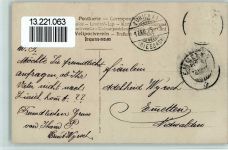 8000 Zürich - Eidgenössesches Sängerfest 1905 Jugendstil