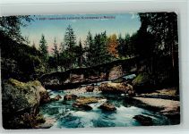 9643 Krummenau 1929 - Naturbrücke AK