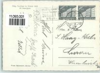 8000 Zürich 1955 - Eidg. Turnfest Ortsansichten 4-Bildaufnahme
