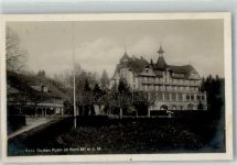 Gurten Kulm 1930 Foto AK Hotel Gasthaus