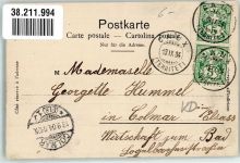 1824 Caux 1904 Foto AK Hotel Palace