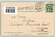 1815 Clarens 1904 Lithographie Lac de Montagne