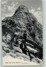 Sigriswiler Rothorn - Wandergruppe bei der Rast