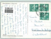 7018 Flims Waldhaus 1967 - und Flims-Dorf