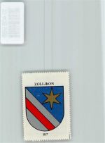 8702 Zollikon - Vignette Wappen Kaffee Hag ca 1920-1940 Stern