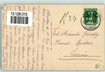 8753 Mollis 1915 - Kirchenplatz Postamt Telegraph