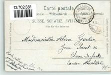 1552 Trey 1907 BOAKC Lithographie Eglise Kirche