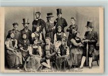 1905 - Sängerfest 1905 - Gruppe Trachten AK