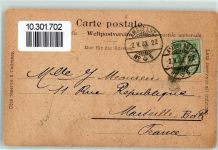 1903 Gebrauchsspuren Walliser Trachten Paar