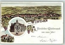 8570 Weinfelden - Rathaus Schloss Neujahrswünsche