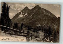 1983 Evolène 1917 - Les Dents de Veisivi Landschaft