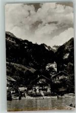 3800 Sundlauenen Foto AK Hotel Pension Beatushöhlen