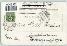 2126 Les Verrières 1902 Gebrauchsspuren Le Grand Bourgeau