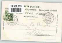 9606 Bütschwil 1900 Gebrauchsspuren Bankgasse Löwenquartier