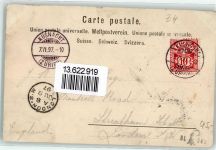 8700 Küsnacht ZH Gebrauchsspuren Hotel du Solei Lithographie