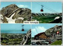 Schwägalp - Säntis Bergbahn Mercedes Berghotel Hüttenstempel
