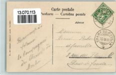 2149 Champ-du-Moulin 1906 - Hotel de la Truite,Famille Frasse,Verlag Timothehe Jacot Nr. 803 gute Erhaltung AK