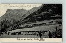 1890 St-Maurice 1906 - Forts e Saint-Maurice Riondaz