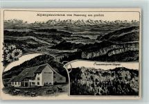 Passwang 1913 - Alpenpanorama vom Passweg aus gesehen, Wirtschaft