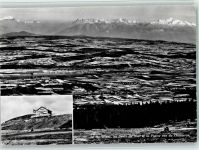 Le Chasseron - Le Mt. Blanc Les Dents du Midi la Plaine vus du Chasseron
