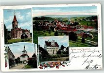 9213 Hauptwil 1909 - Kirche Schloss Türmchen