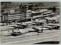 8302 Kloten 1954 Foto AK Verlag Photoglob FL 136 Propellermschinen Tower