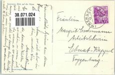 6405 Immensee 1935 Foto AK Immensee Blick auf die Alpen