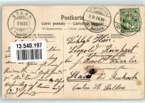 9430 St. Margrethen SG 1906 - Bahnhof Villa Behles