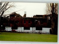 8280 Kreuzlingen FOTO KEINE AK Ort lt. Fotograf Gasthaus nach Brand