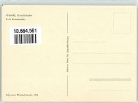 7545 Guarda 1852 Künstlerkarte Dorfplatz im Winter sign. F.Krumenacher