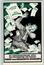 Vermögensabgabe Steuer Atelier Häusler