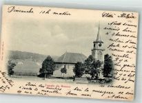1348 Le Brassus 1899 Foto AK Kirche