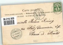 1348 Le Brassus 1899 Foto AK Kirche