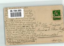 1342 Le Pont 1924 Foto AK Bahnpost Zug 1407