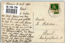 1268 Begnins 1924 Foto AK Schloss du Martheray