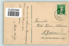 St. Anton Pass 1911 - Blick von St. Anton auf den Säntis Hotel Kurhaus Alpenhof Edelweiss