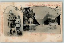 6452 Sisikon 1900 - Wilhelm Tell Tellskapelle