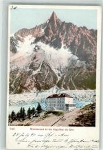 Le Mont Blanc - Les Aiguilles du Dru Montanvert Gletscher