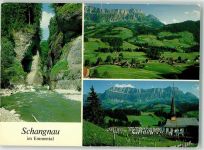 6197 Schangnau - Reblochschlucht Hohgant Kirche Friedhof