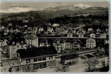 9240 Uzwil 1912 Foto AK Bahnhof